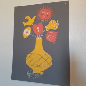 Wayne Pate silkscreen art